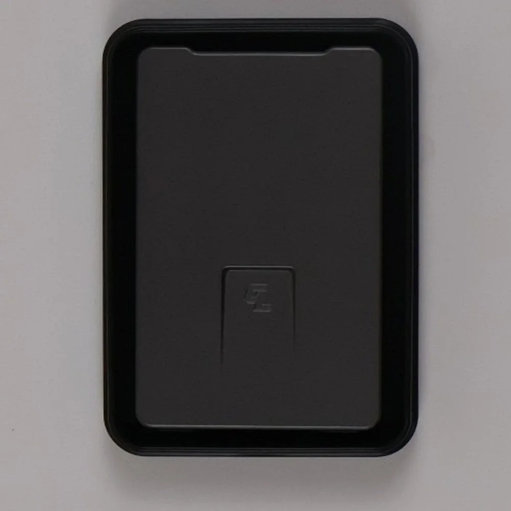 Groove Life Mens Wallet Groove Wallet Midnight Black Solid OS NWT